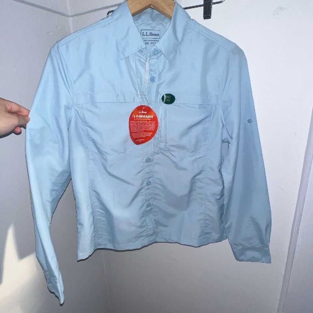 L.L. Bean sun protective shirt NWT